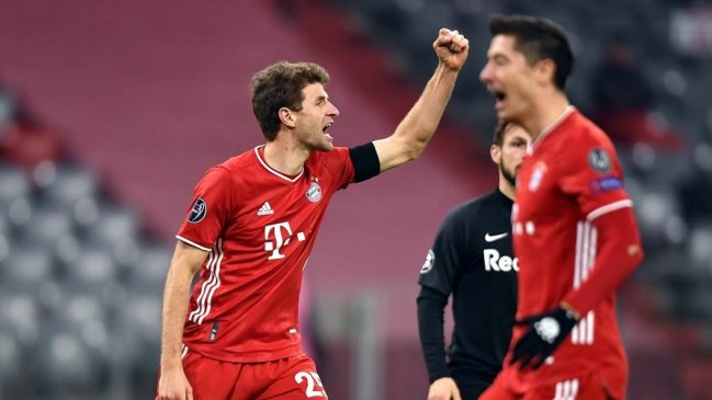 Bayern Munich derribó a Salzburgo y se inscribió en octavos de la Liga de Campeones