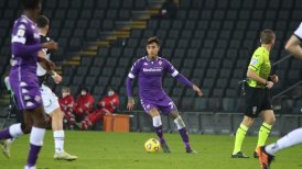 Fiorentina avanzó en Copa Italia tras vencer a Udinese en la prórroga con Erick Pulgar en cancha