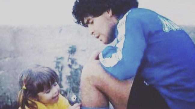 El adiós de Dalma Maradona a su padre: Te voy a amar y defender toda la vida