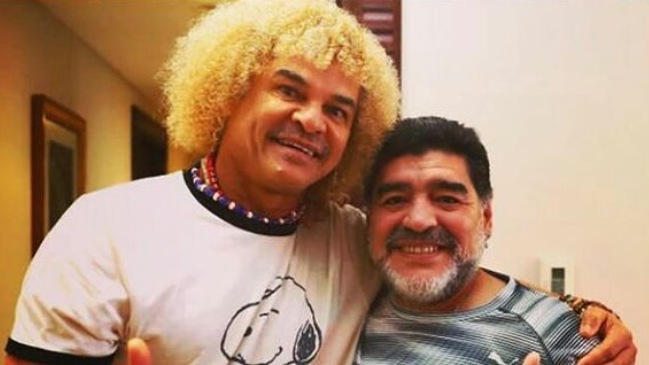 Carlos Valderrama: Maradona nunca se va a ir, los artistas nunca se van