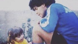 El adiós de Dalma Maradona a su padre: Te voy a amar y defender toda la vida