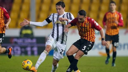 Benevento rescató un empate ante Juventus con un golazo
