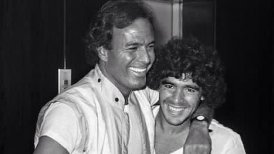 La sentida despedida de Julio Iglesias a Maradona: "Te amaba mucho Diego"