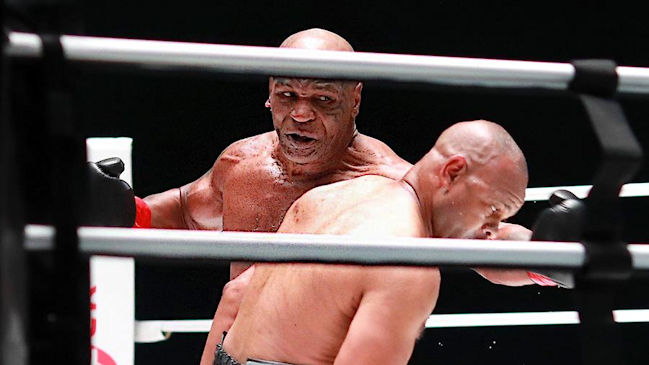 Mike Tyson y Roy Jones Jr. dejaron la puerta abierta a otro combate de exhibición