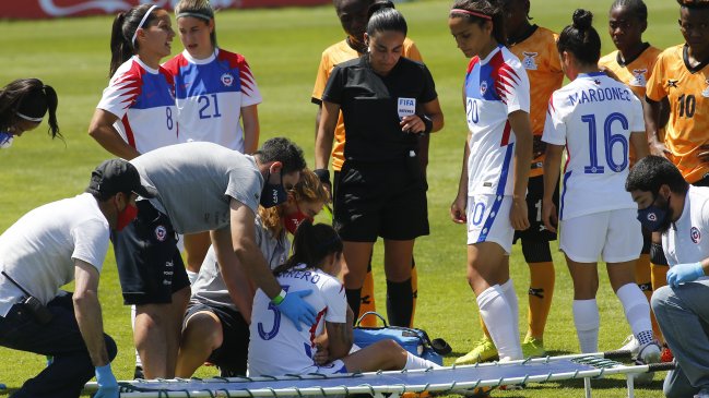 El duro parte médico de Carla Guerrero tras su lesión ante Zambia