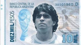 Lanzaron campaña en Argentina para crear un billete en honor a Diego Maradona