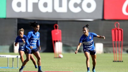 La Roja femenina tuvo su última práctica antes del choque con Zambia