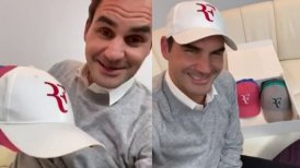 Roger Federer recuperó su logo comercial "RF"