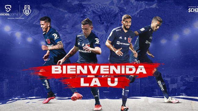 Universidad de Chile emula a grandes clubes de Europa y tendrá su propio Fan Token
