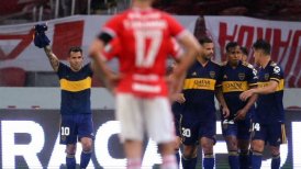 Boca Juniors puso un pie en cuartos de final de la Libertadores tras tumbar a Inter en Porto Alegre