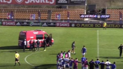 Jugador que sufrió paro cardiorrespiratorio durante un partido falleció en Portugal
