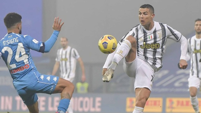 Juventus batió en vibrante duelo a Napoli y se proclamó campeón de la Supercopa de Italia