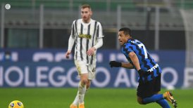Prensa italiana aplaudió el "empeño" de Alexis y Vidal pese a la caída de Inter ante Juventus