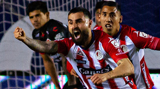Felipe Gallegos marcó en los descuentos un valioso empate de Atlético San Luis contra Tijuana