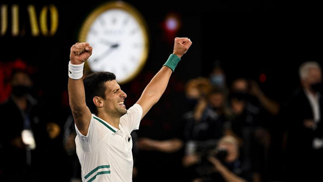 El lindo dibujo que sorprendió a Djokovic luego de ganar el Abierto de Australia