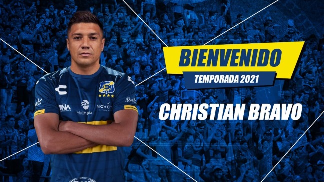 Christian Bravo fue oficializado como nuevo refuerzo de Everton