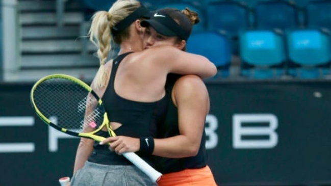Guarachi y Krawczyk se instalaron en las semifinales del WTA de Adelaida
