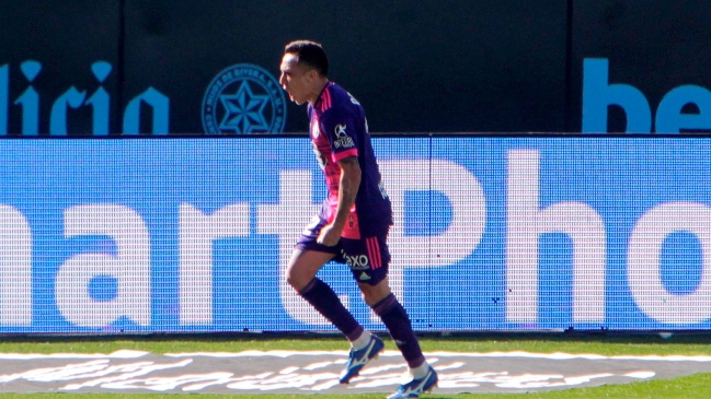 Fabián Orellana anotó en empate de Valladolid ante Celta