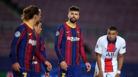 Gerard Pique sufrió un esguince y será baja en la revancha de FC Barcelona ante PSG por Champions