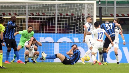 Inter de Alexis y Vidal venció sin lucir a Atalanta y dio otro paso al título en Italia