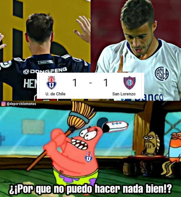 Fotos Los Memes Que Dejo El Empate De La U Ante San Lorenzo En Su Debut En La Copa Libertadores Alairelibre Cl