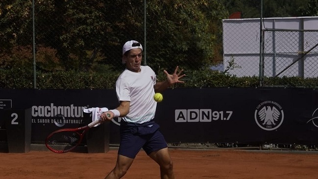 Sebastián Báez avanzó a la final del Challenger de Santiago y enfrentará a Tomás Barrios