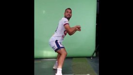 El divertido reto de baile de jugador de Melipilla a Fernando "Chiki" Cordero