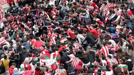 Miles de hinchas de Athletic provocaron incidentes en Bilbao previo a la final ante Real Sociedad por Copa del Rey