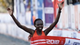 Ruth Chepngetich batió el récord mundial de medio maratón en Estambul