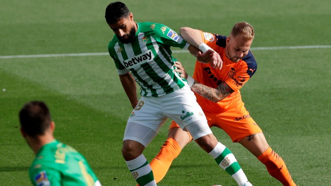 Betis de Bravo y Pellegrini igualó con Valencia y no logró escaparse en zona de Europa League
