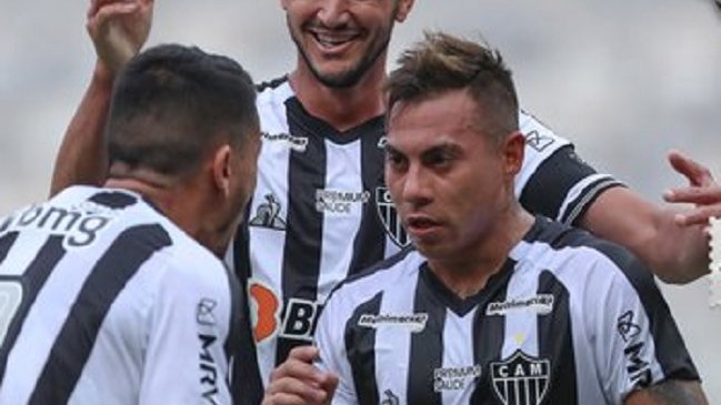 Eduardo Vargas marcó en triunfo de Atlético Mineiro sobre Boa en torneo estadual