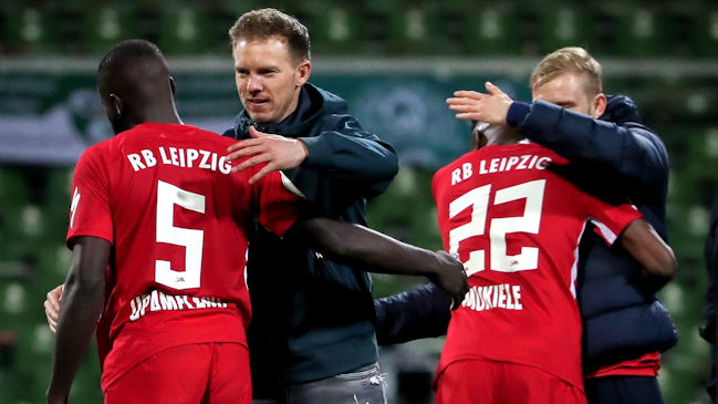 RB Leipzig pasó a la final de la Copa alemana tras vencer en el alargue a Werder Bremen