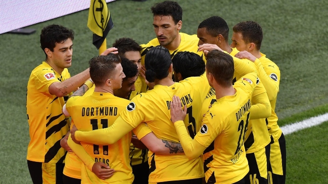 Borussia Dortmund venció a Leipzig y sacó campeón a Bayern Munich
