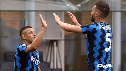 Alexis Sánchez volvió al gol y se destapó con un doblete ante Sampdoria