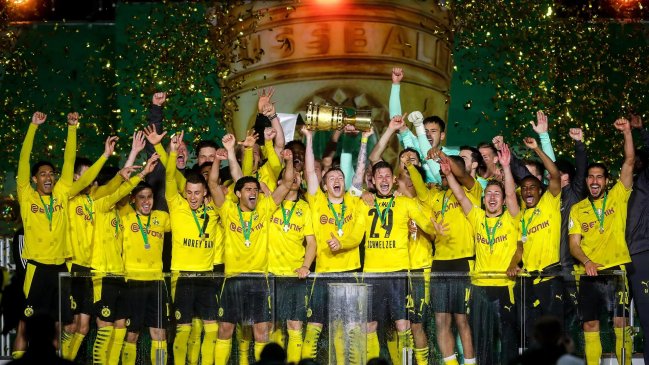 Borussia Dortmund conquistó la Copa de Alemania tras golear a RB Leipzig