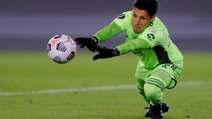 Con un improvisado Enzo Pérez en el arco, River Plate dejó a Santa Fe sin chances en Copa Libertadores