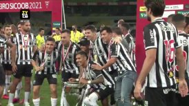 Atlético Mineiro y Eduardo Vargas se coronaron campeones de su torneo estadual en Brasil