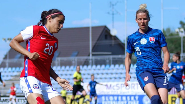 La Roja Femenina sucumbió en su primer amistoso antes de Tokio con ajustada derrota ante Eslovaquia