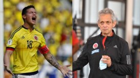 James Rodríguez acusó que Reinaldo Rueda le faltó el respeto por no llevarlo a la Copa América