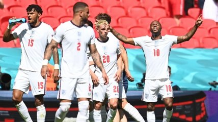 Raheem Sterling brilló y le dio el triunfo a Inglaterra sobre Croacia en la Eurocopa