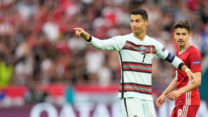 Cristiano Ronaldo anotó un doblete en el triunfo de Portugal ante Hungría