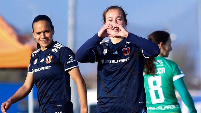 U. de Chile goleó a Audax Italiano y mantuvo su campaña perfecta en el Campeonato Femenino