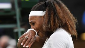 Serena Williams se despidió de Wimbledon por una lesión y salió entre lágrimas