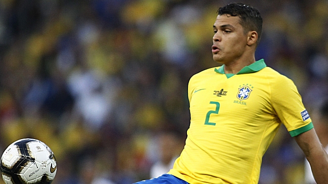 Thiago Silva cree que ante Chile será un partido "muy difícil" y espera que esté Alexis Sánchez