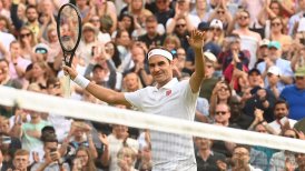 Un sólido Roger Federer se deshizo de Richard Gasquet y avanzó a tercera ronda en Wimbledon
