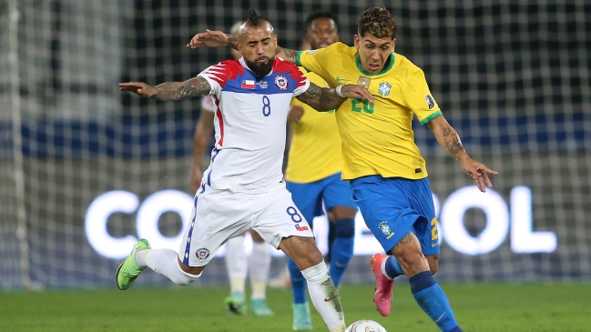Estadísticas: La selección chilena le quitó la pelota a Brasil, pero fue ineficiente ante el arco rival
