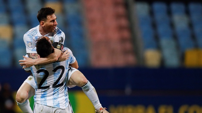 Messi condujo gran triunfo de Argentina sobre Ecuador en cuartos de la Copa América