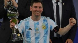 Messi encabezó las premiaciones como mejor jugador y goleador de la Copa América