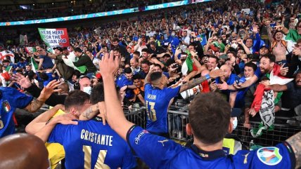 ¡Puro festejo! La celebración de Italia tras conseguir su segunda Eurocopa