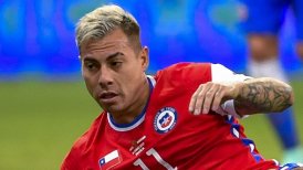 Eduardo Vargas confesó que pensó dejar el fútbol un "par de veces"